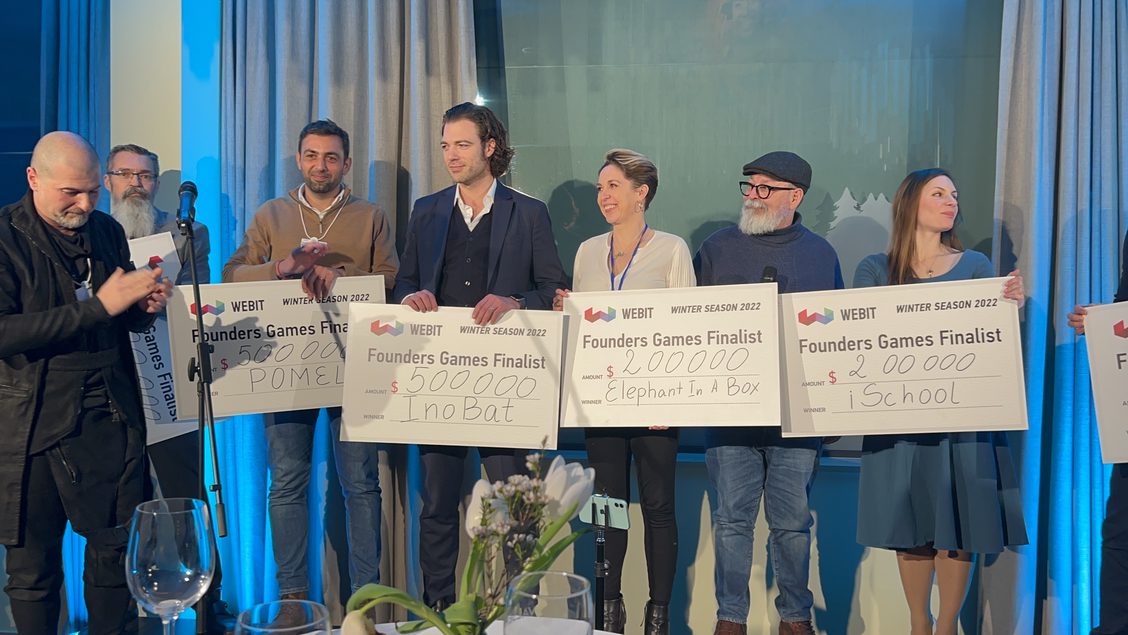 : $1,8m award in Davos for the Global Impact Founders, finalists of the Founders Games