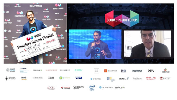 PR Newswire: VUZ Immersive Video App печели финалист на Webit Founders Games